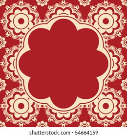 fondo floral abstracto