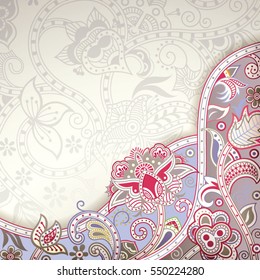 Abstract Floral Background
