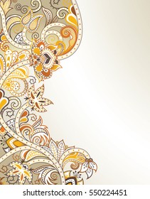 Abstract Floral Background