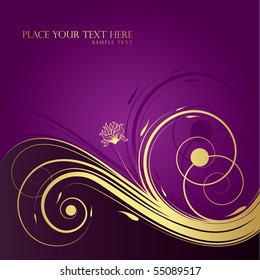 abstract floral background