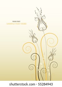 abstract floral background