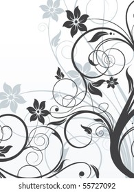 abstract floral background