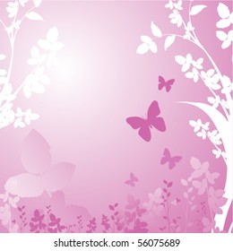 abstract floral background