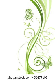 abstract floral background