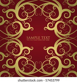 abstract floral background