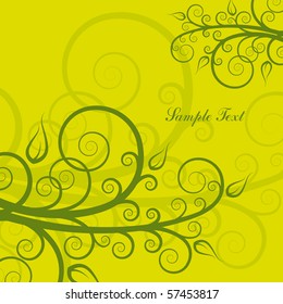 abstract floral background