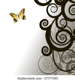 abstract floral background