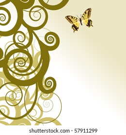 abstract floral background