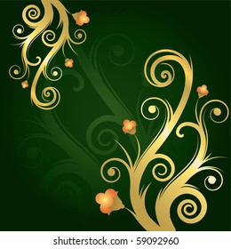 abstract floral background