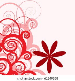 abstract floral background