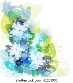 abstract floral background