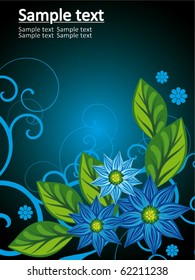 abstract floral background