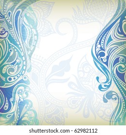 Abstract Floral Background