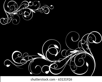 abstract floral background