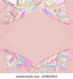 Abstract floral background