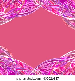 Abstract floral background