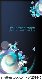 abstract floral background