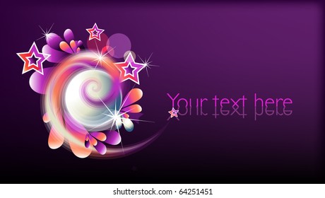 abstract floral background