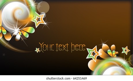 abstract floral background