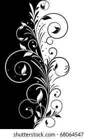 Abstract floral background.