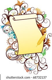 Abstract Floral Background