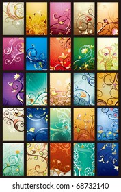 Abstract Floral Background