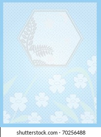 Abstract floral background