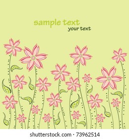 abstract floral background