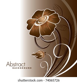 Abstract Floral Background