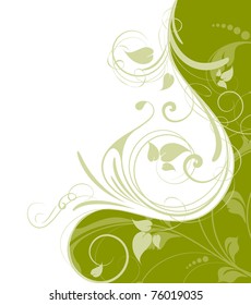 Abstract floral background.