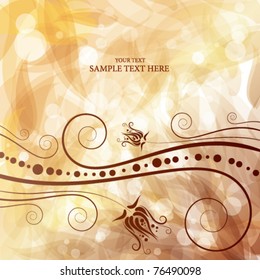 abstract floral background