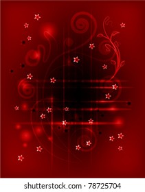 Abstract   floral background