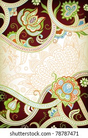 Abstract Floral Background