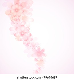 Abstract Floral Background.