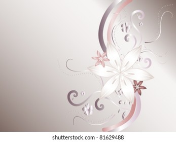 abstract floral background