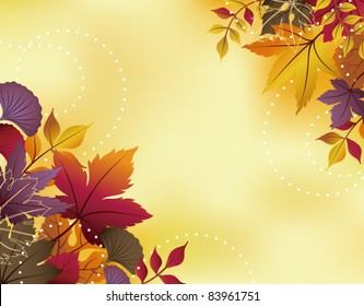 Abstract Floral Background
