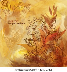abstract floral background