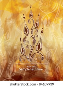 abstract floral background