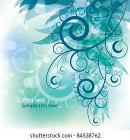 abstract floral background