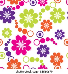 Abstract floral background