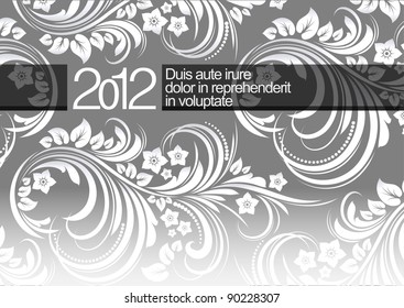 Abstract floral background