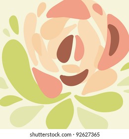 abstract floral background