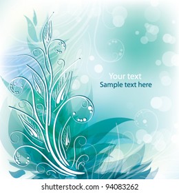 abstract floral background