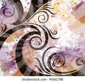 abstract floral background