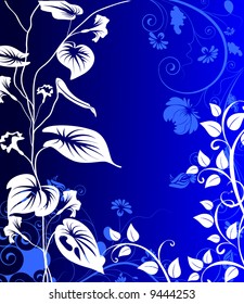 Abstract floral background