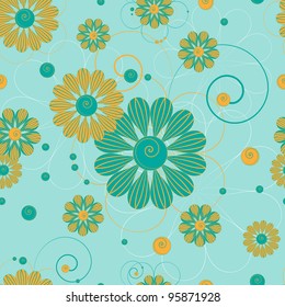 Abstract floral background