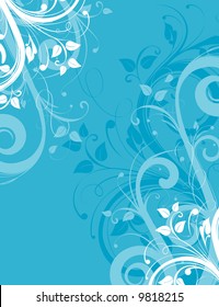 Abstract floral background