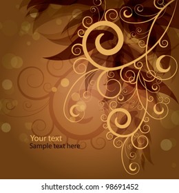 abstract floral background