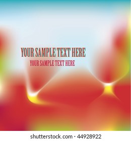 Abstract floral background cmyk