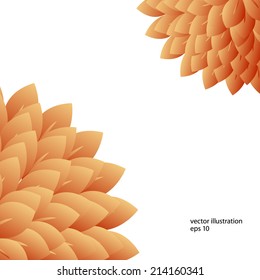 Abstract floral background. Element for design. 